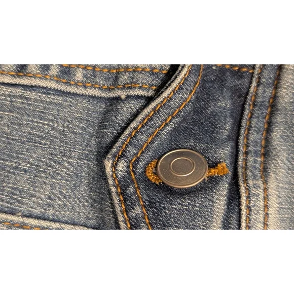Women's Time and Tru Blue Jean Jacket S - Picture 11 of 12